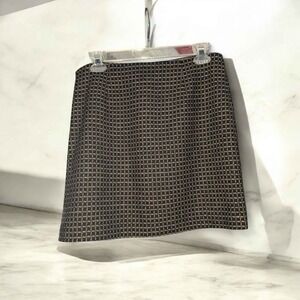 Kenneth Cole New York Tweed Wool‎ Blend Skirt Size 6 – Woven Pattern - lined